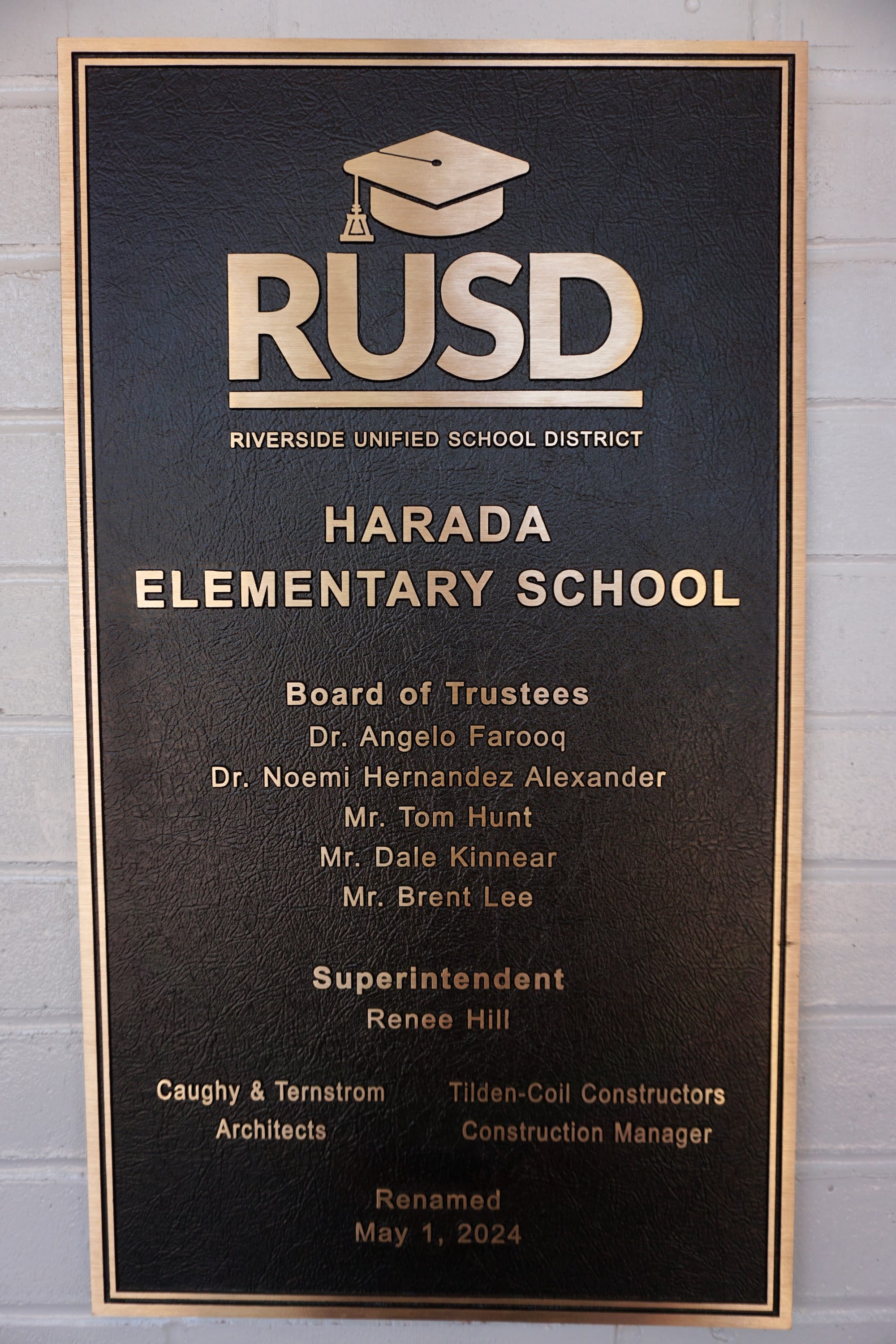 Highland Elementary renamed Harada in honor of the pioneering Riverside family