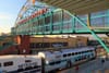 A photo of the Riverside-Downtown Metrolink station.